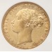 AUSTRALIA 1874 . ONE 1 SOVEREIGN . SYNDEY . GOLD . SLABBED